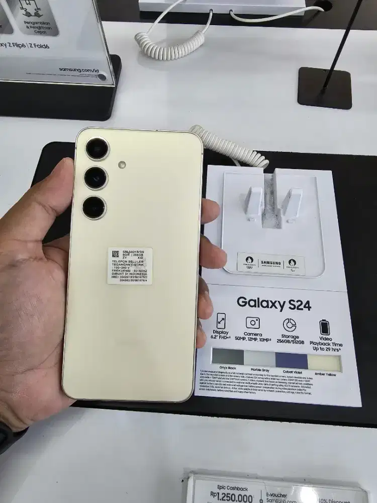 SAMSUNG S24 5G | BISA CICILAN TANPA DP | GARANSI RESMI SEIN