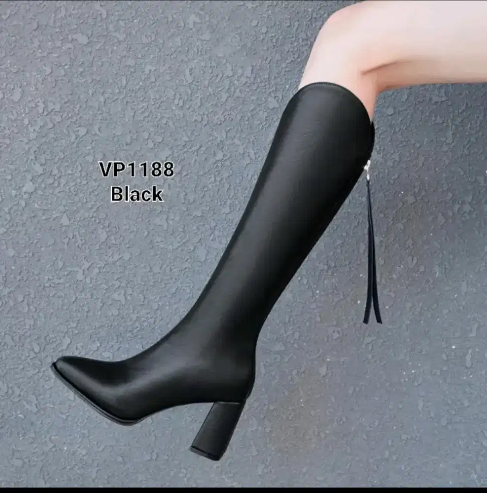 Long Boots Wanita Premium