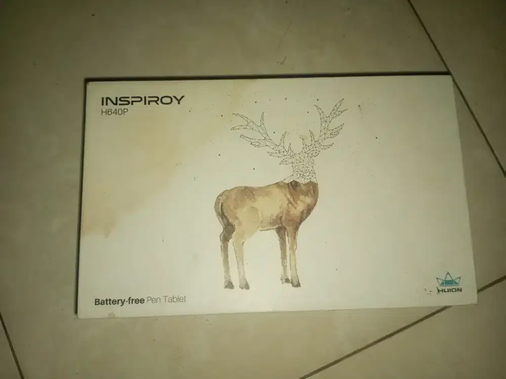 Pen Tablet Huion H640P Support Android/PC Bekas