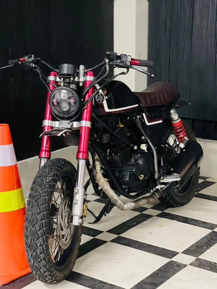 Yamaha scorpio 2011 custom scrambler scorpio custom bobber japstyle