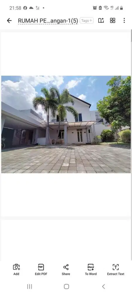 Dijual rumah 2 lantai