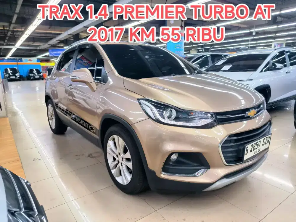 KM 55 RIBU CHEVROLET TRAX 1.5 TURBO PRIMER AT 2017 KONDISI ISTIMEWA