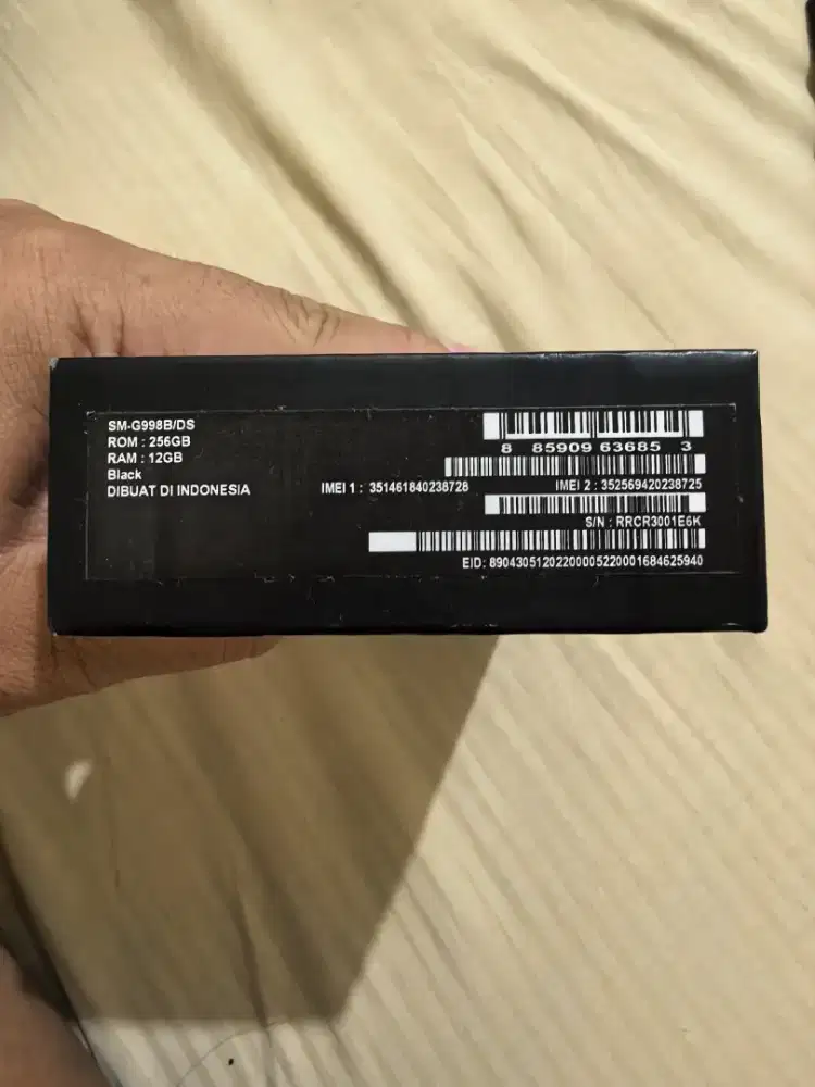 Dijual Samsung S21 Ultra SEIN 5G 256/12 All Black