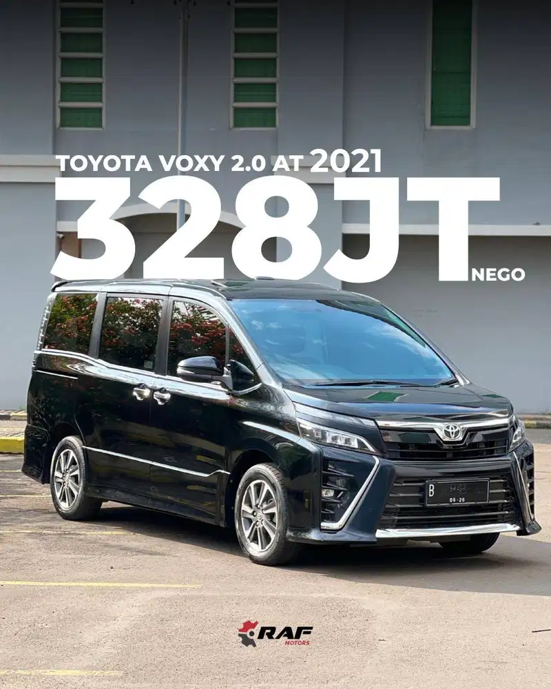 TOYOTA VOXY 50TH ANNIVERSARY 2.0 AT MATIC 2021 HITAM