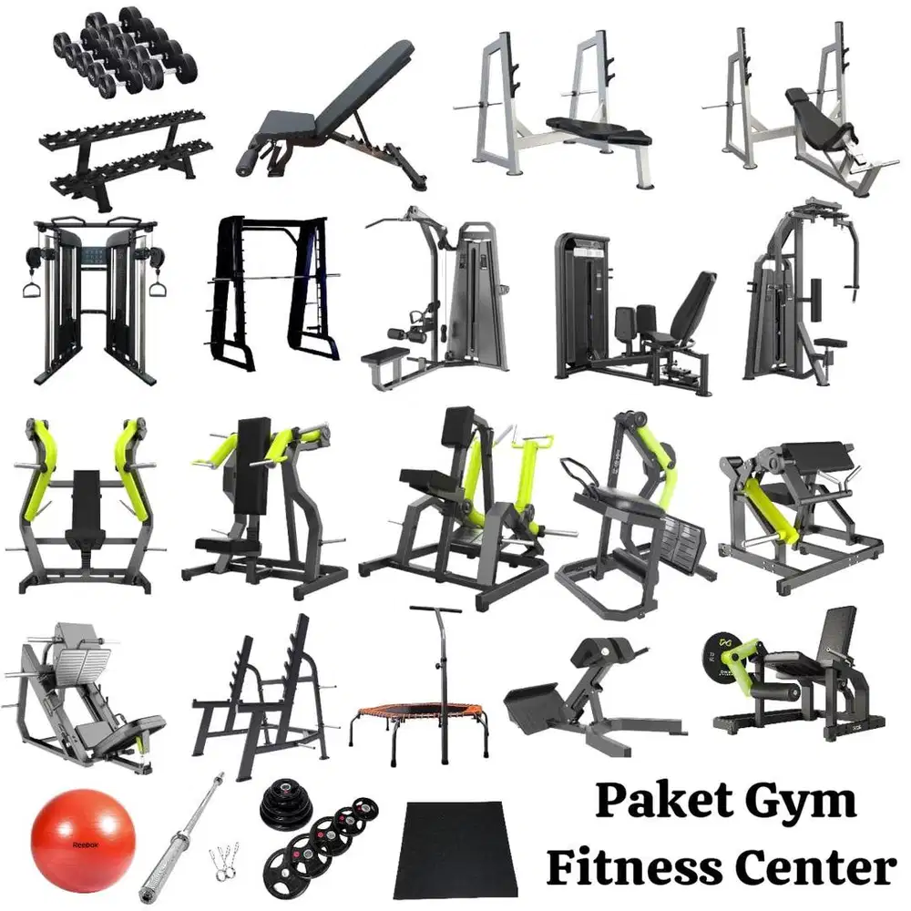 Paket hemat alat fitness komersial