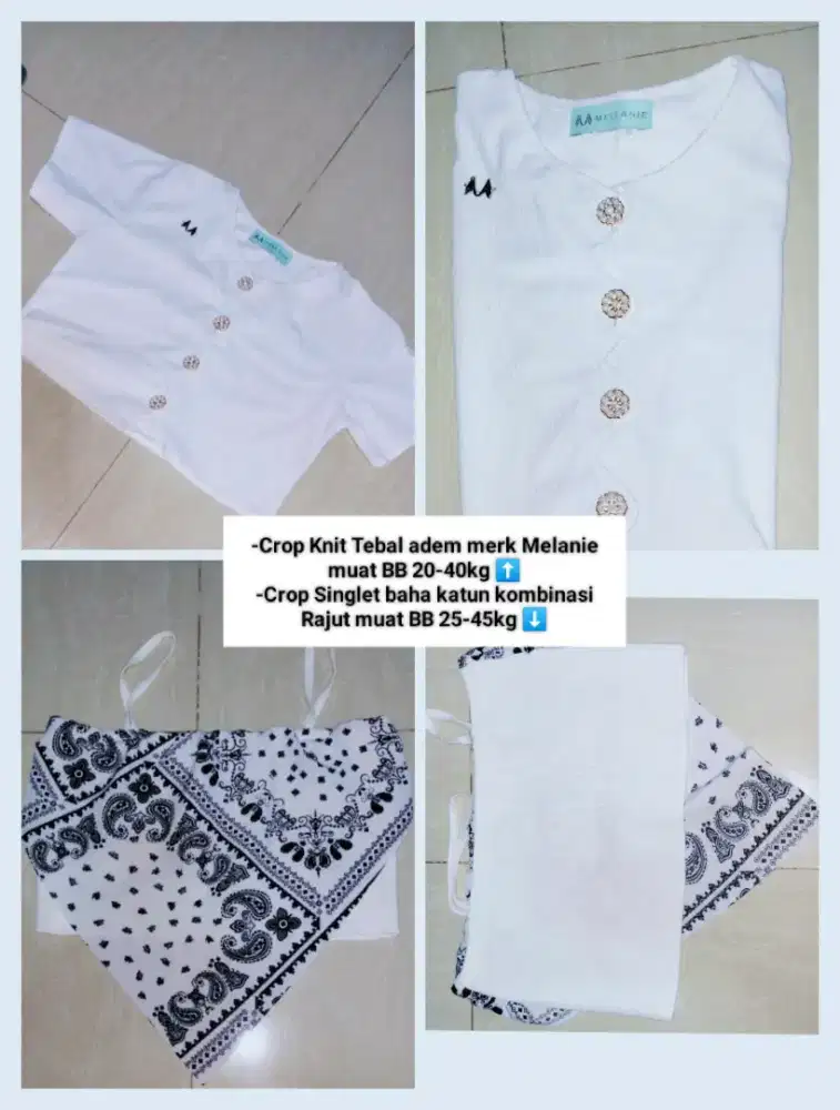 Croptop muat BB 25-48kg