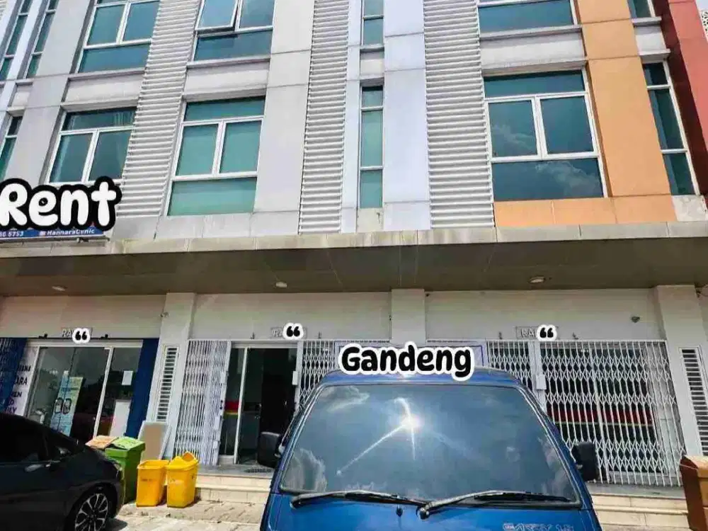 Sewa ruko gandeng di Burgundy Comercial Summarecon Bekasi
