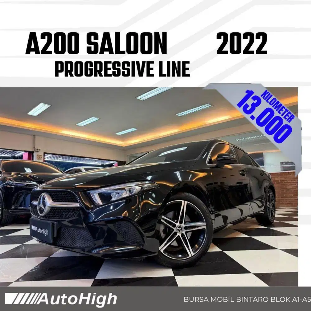 DP10% [Km13.000] A200 Saloon Sedan 2022 Black Reg 2023 #AUTOHIGH