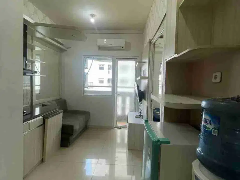 DIJUAL TIPE 2BR FULLY FURNISHED TOWER MALL LANTAI RENDAH GREEN PRAMUKA CITY