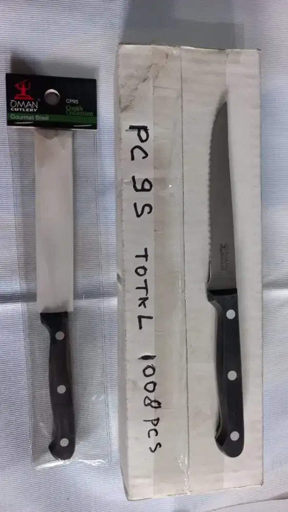 Pisau roti kue stik daging garpu Borongan