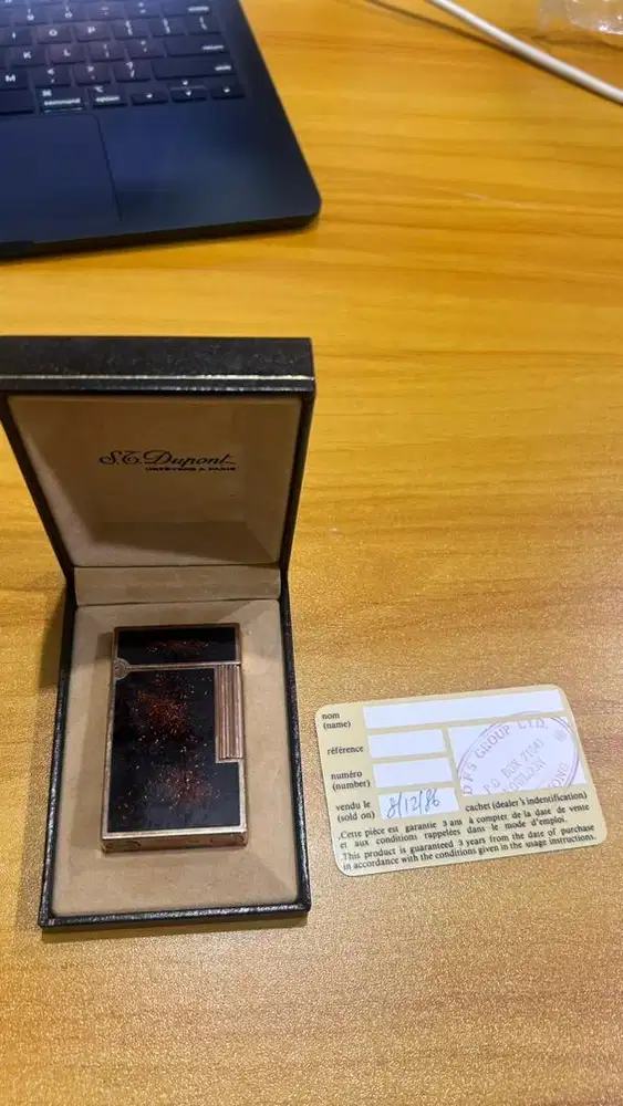 Saint dupont gold dust