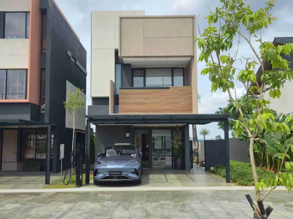 Rumah Dijual 3 Lantai Tanpa DP (DP 0%) Park Serpong Tipe CENDANA ALPHA By LippoLand
