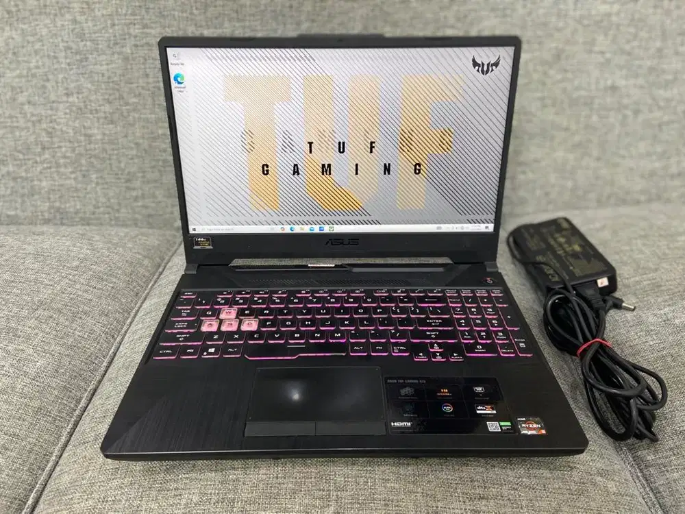 ASUS TUF GAMING FX506i RYZEN 5 4600H RAM 8 Dual SSD GTX 1650 4GB 144Hz