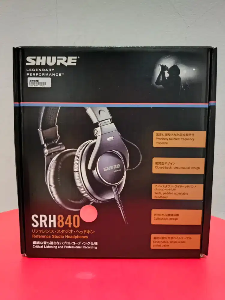 Headphone Shure SRH 840