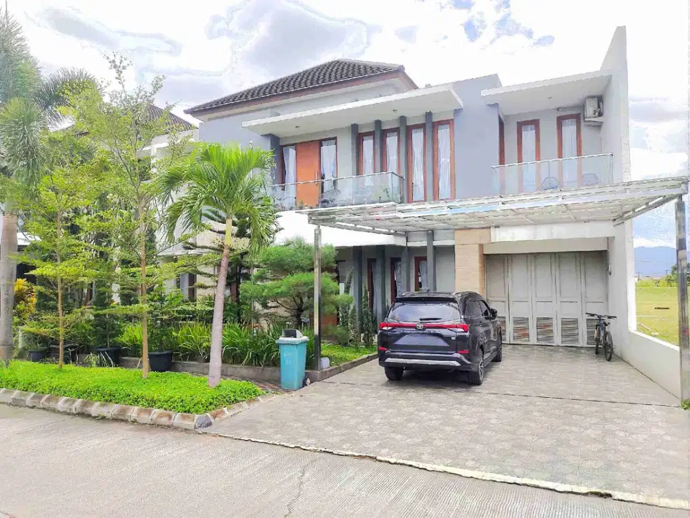 BUTUH CEPAT Rumah Lux Luas Full Furnished di Perumahan Cherryfield, Ciganitri