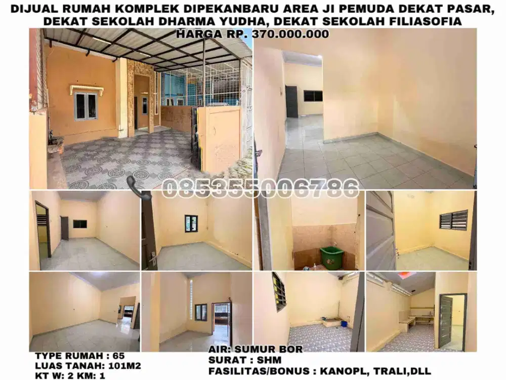 dijual rumah komplek jl.pemuda