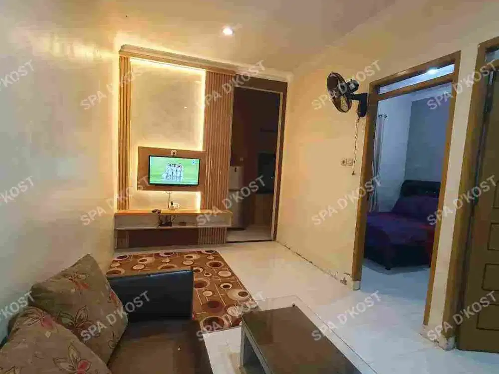 Disewa Rumah Kontrakan Bulanan Tipe 65 Deluxe SPA D'KOST Sidomulyo Barat Pekanbaru