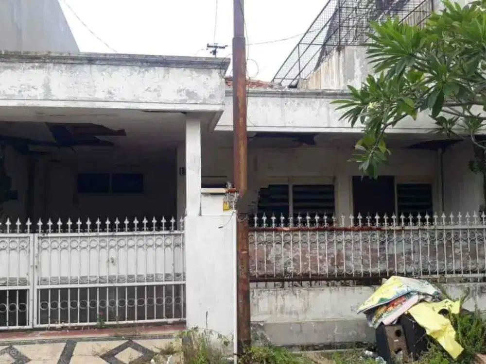 Under 2M Perlu Renov! Rumah Hitung Tanah Manyar Rejo 1 Lantai