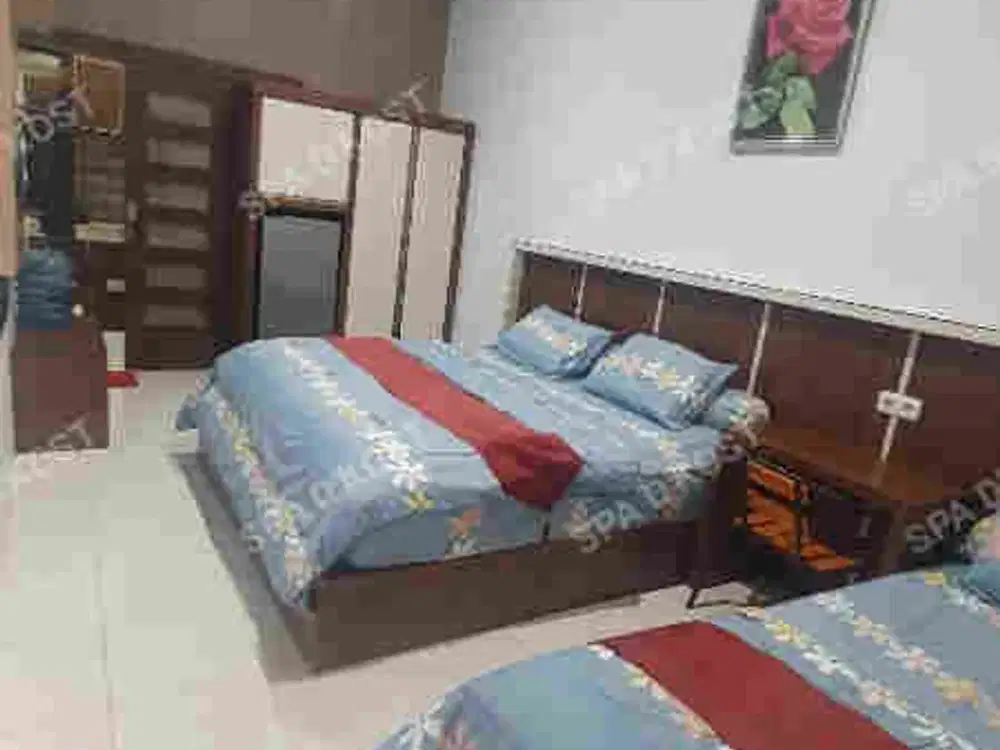 sewa  Rumah Kontrakan bulanan  Full Furniture Tipe 35 Studio Sidomulyo Barat Pekan Baru