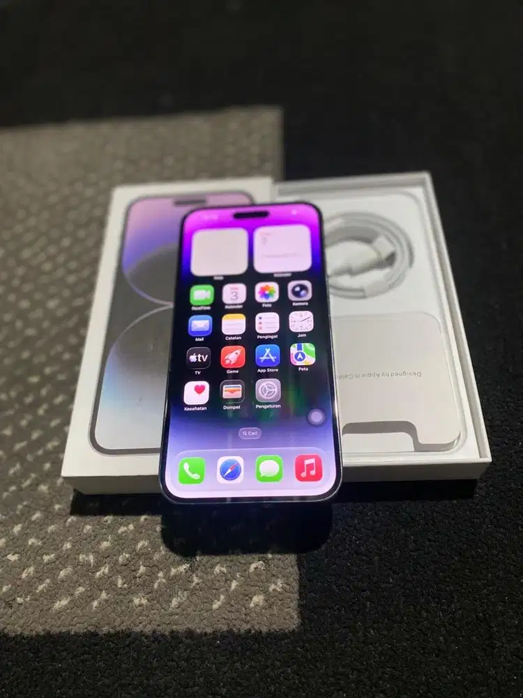 Iphone 14 promax 128gb fullset no minuss bebas all provider