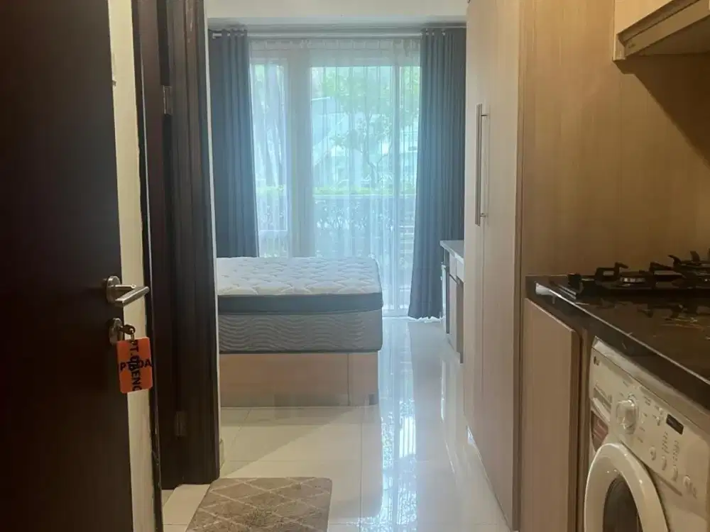 Disewakan Apartemen Puri Mansion Unit Studio Luas 26 m2 Kondisi Bagus Oke Harga Termurah