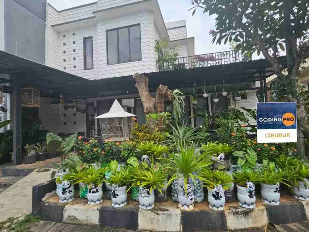 JUAL RUMAH POSISI HOEK DI THE ADDRESS CIBUBUR