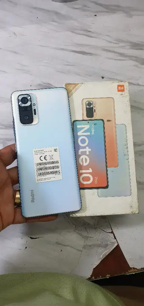 Redmi note 10 pro ram8/128 segel original