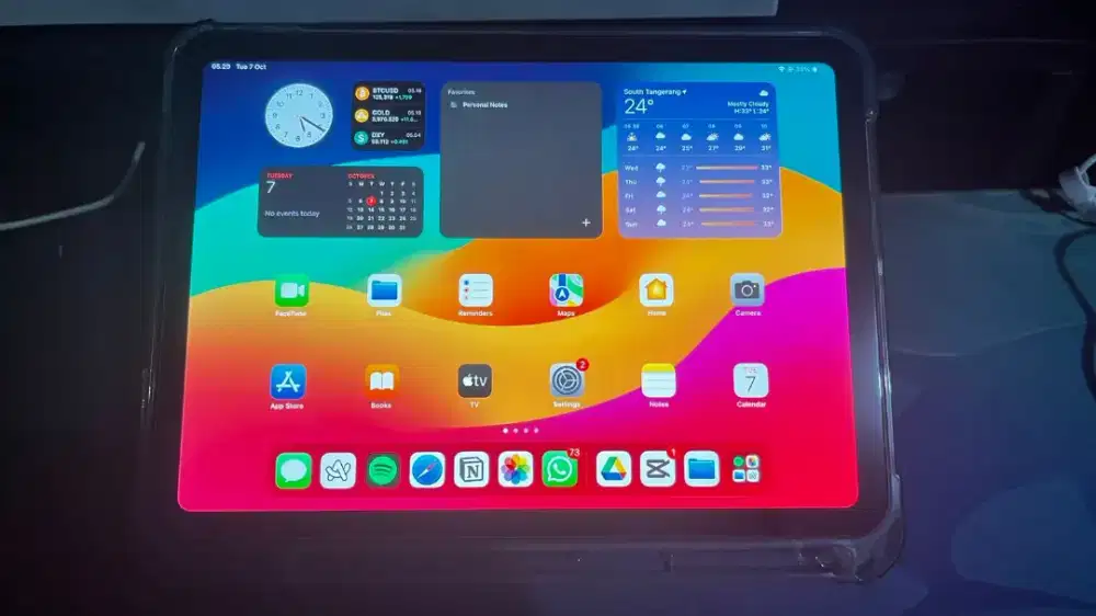 IPAD GEN 10 WIFI ONLY 256 MASIH GARANSI