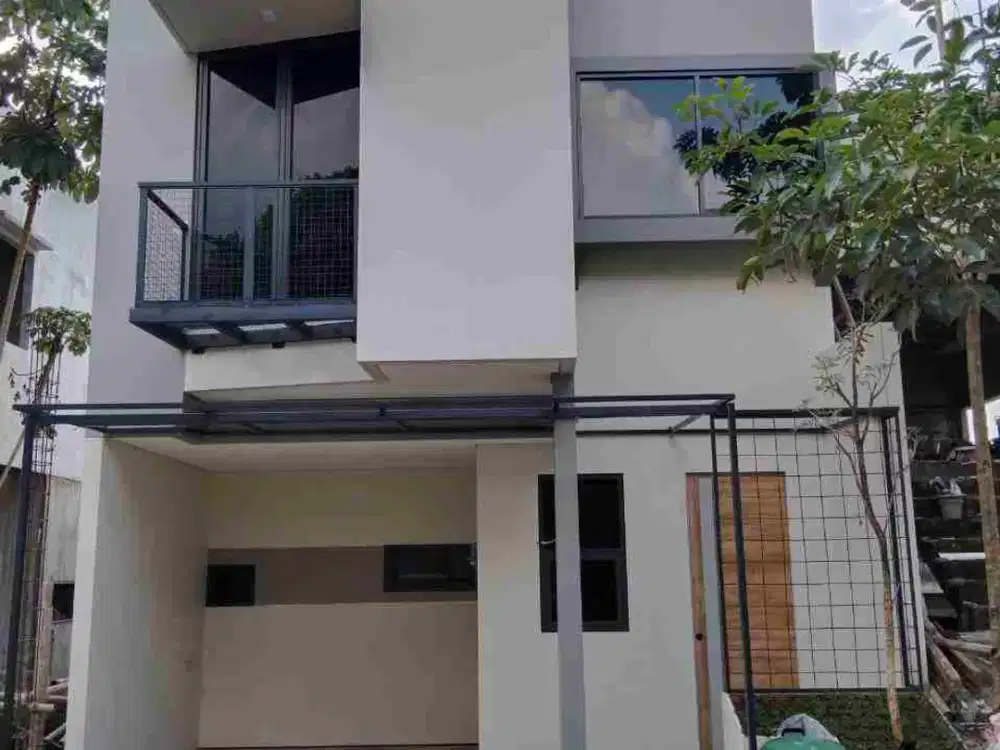 Rumah Baru 2 Lt Di Cinangka Kota Depok (ahs AML) Siap Huni dekat Tangerang Selatan