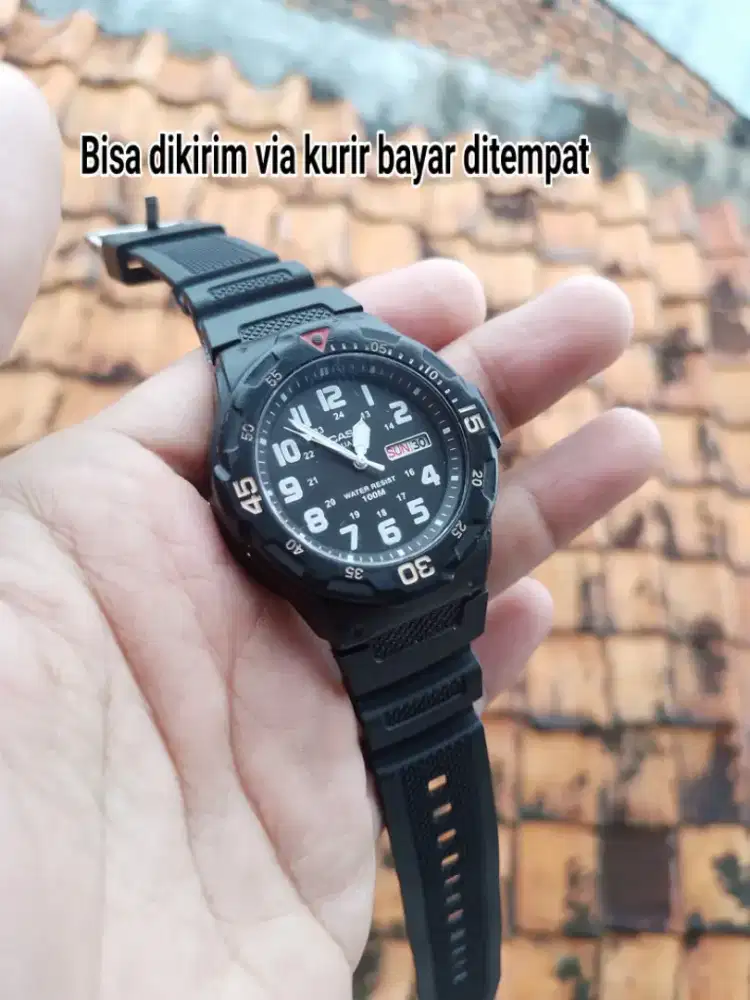 Jam tangan casio MRW 200