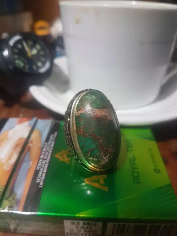 batu pirus nevada hijau