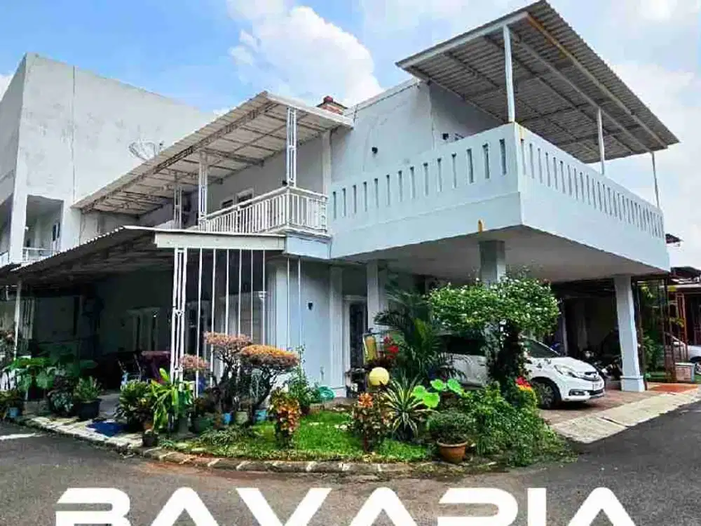 dijual murah rumah hoek 2 sisi di bavaria moderland tangerang