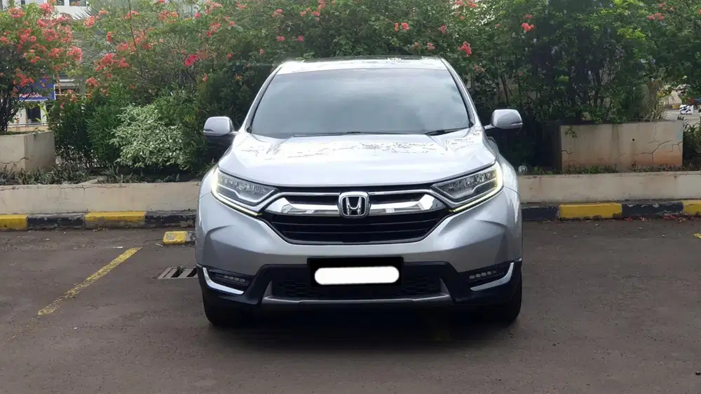 Honda crv turbo prestige 2017 silver sunroof