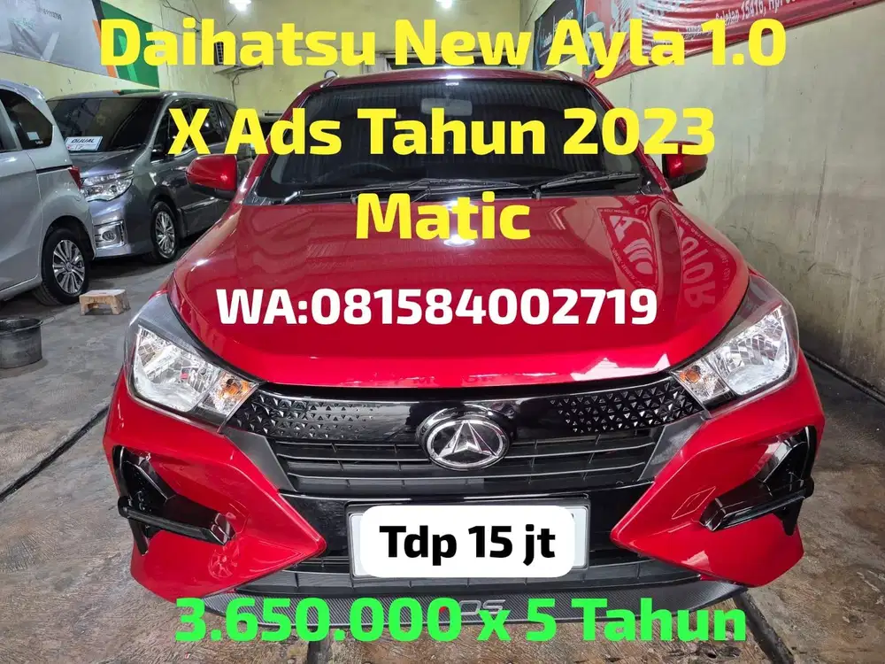 Daihatsu New Ayla 1.0 X Ads Tahun 2023 Automatic Km 19 rb