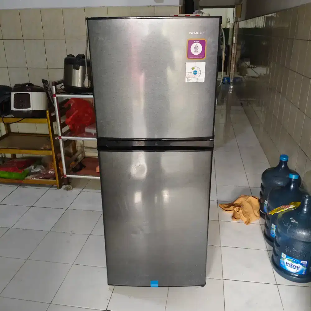 Kulkas sharp 2024 kompressor rusak