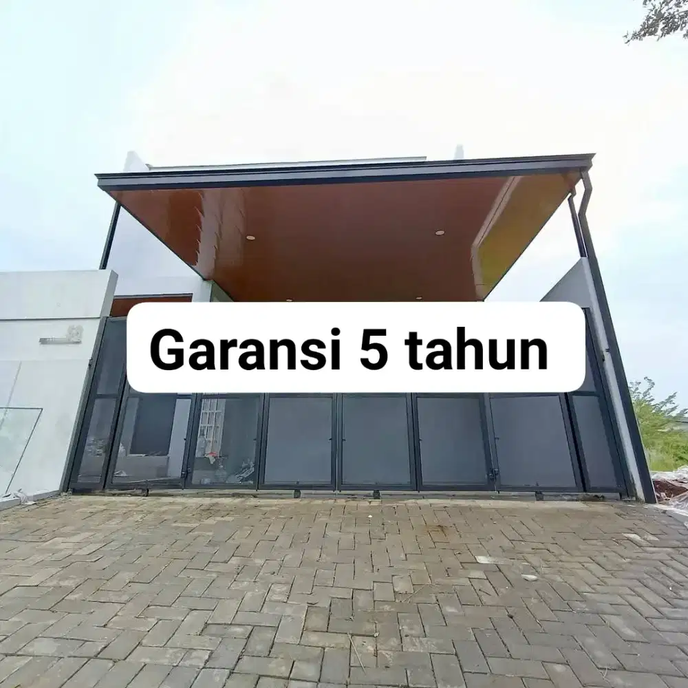 Kanopi minimalis modern termurah baja ringan dan besi