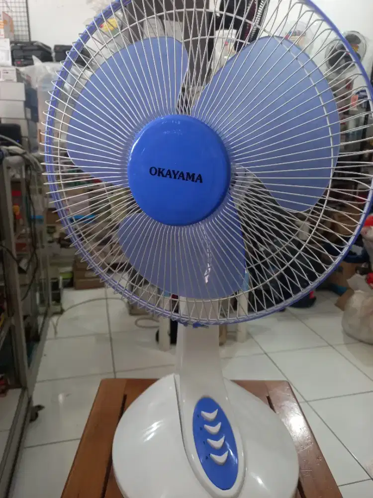 KIPAS ANGIN OKAYAMA DESKFAN 2 IN 1