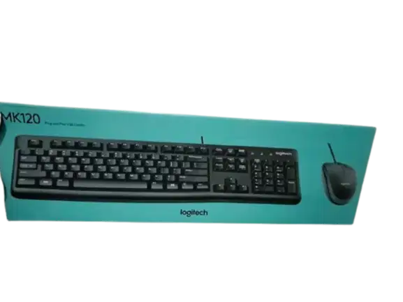 LOGITECH MK120 COMBO USB KEYBOARD & MOUSE