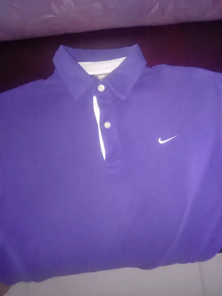 Kaos kerah NiKe fulltag original