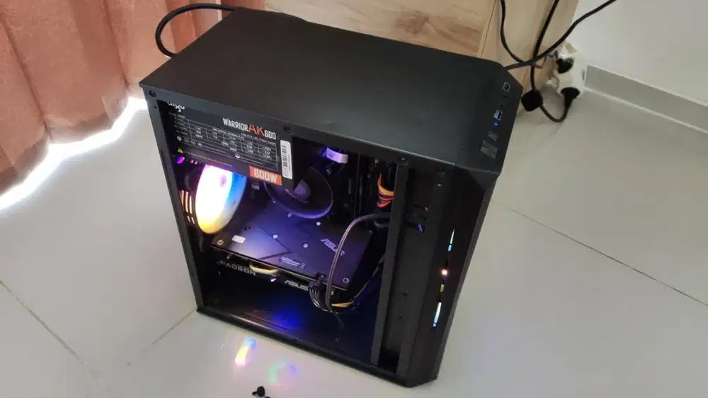 CPU PC Gaming - i3 10100F - RAM 8GB - AMD Radeon RX6500 XT - CPU Rakit