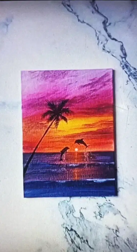 Paint by Bils Lukisan Akrilik Cat Kanvas Kayu Paint