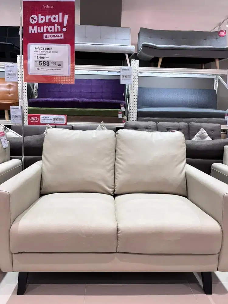 SOFA KULIT GRATIS ONGKIR