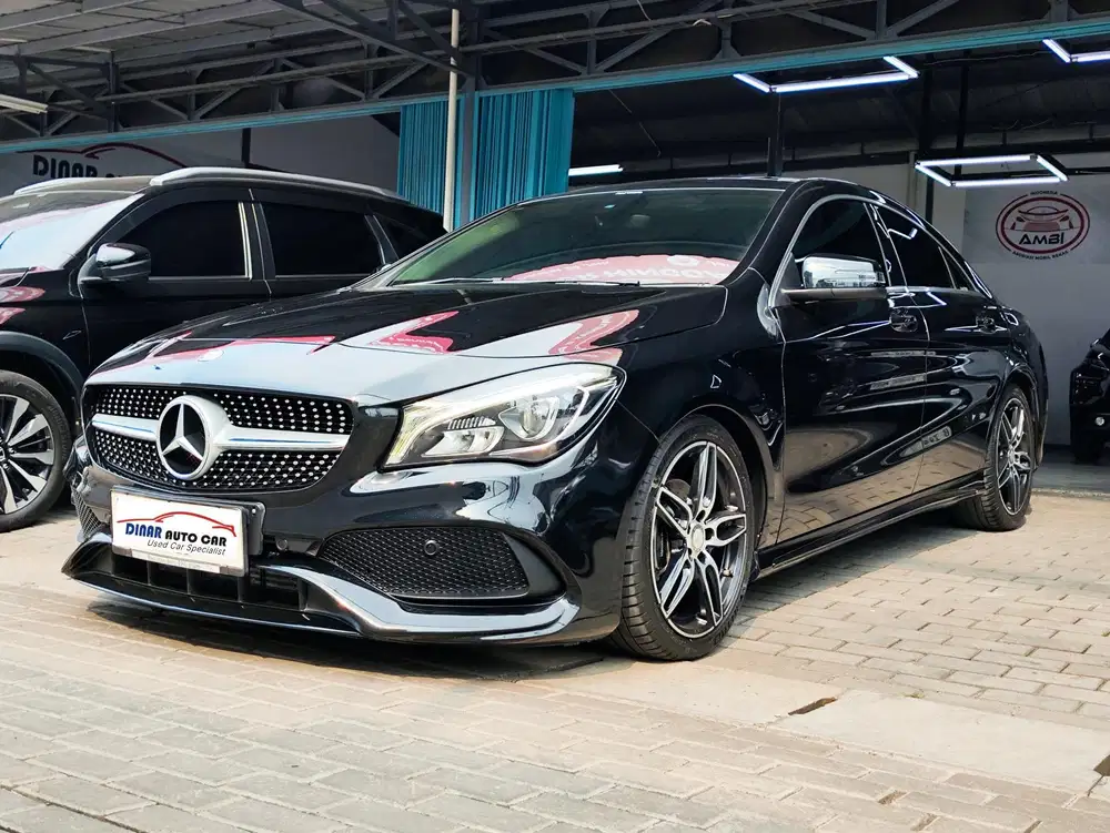 (31Rb) Mercy C-Class CLA200 AMG Coupe 2017 Garansi 1 Tahun *Dinar Auto