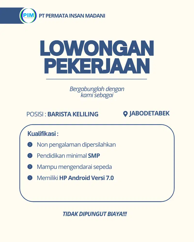 BARISTA KELILING (SEJUTA JIWA)