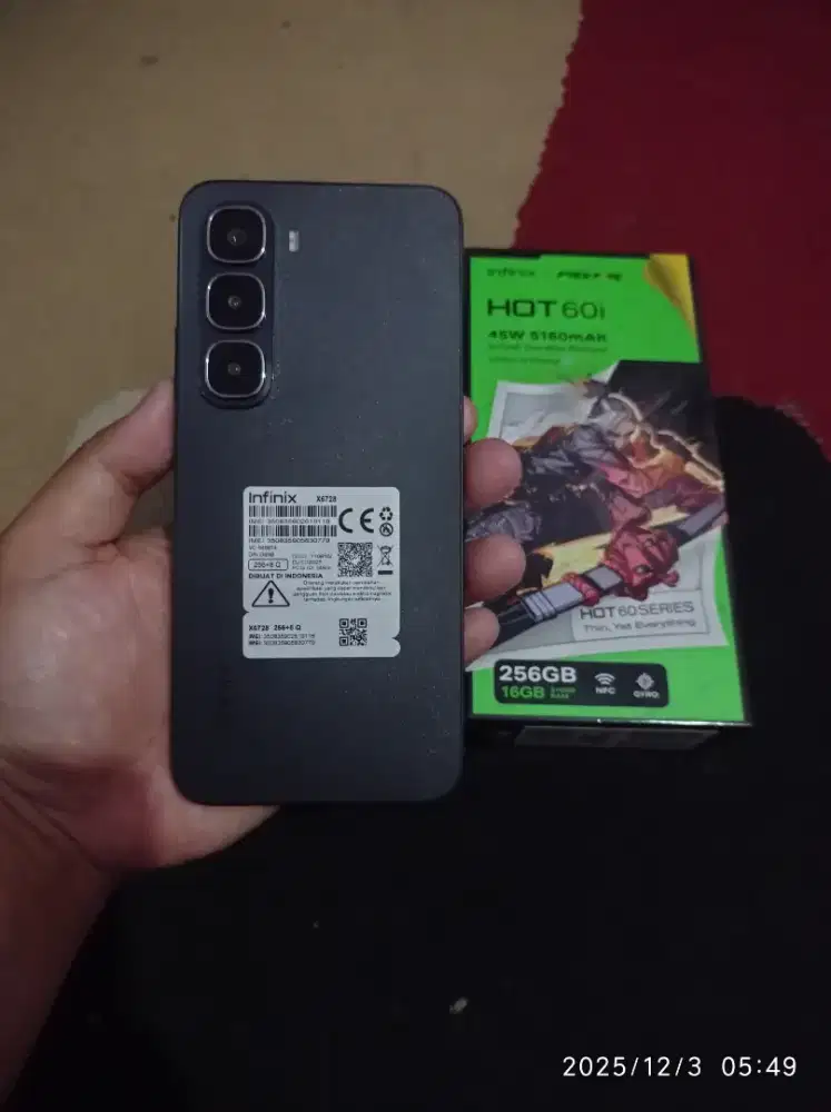 BISMILLAH INFINIX HOT 60i RAM 8/256 FULSET MULUS