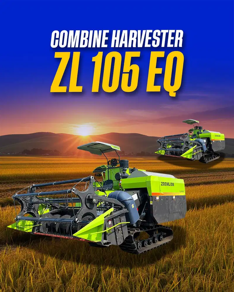 ZOOMLION COMBINE HARVESTER ZL 105-EQ