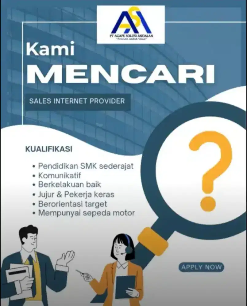 SALES INTERNET PROVIDER - TULUNGAGUNG