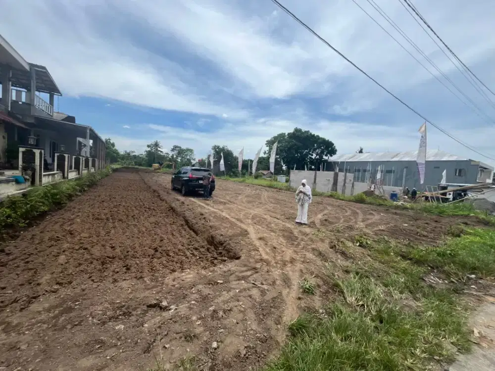 Sisa 3 Unit Tanah Strategis Palagan SHM Utara Masjid Suciati Sleman, Cicilan 0%