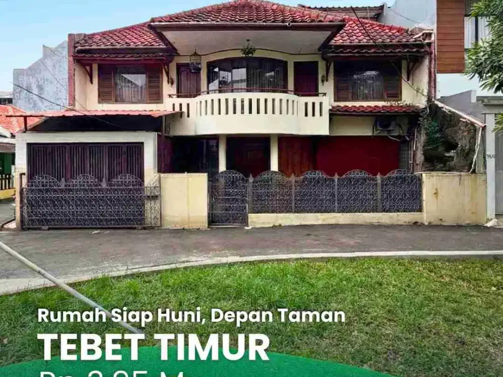 Rumah Tenang 300m2 View Taman dekat Akses jalan 2 Mobil