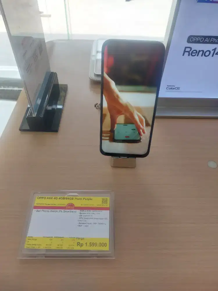 PROMO  OPPO A6X GRATIS 1X CICILAN